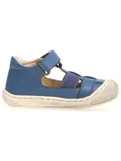 Naturino Sandalen^Leder-Halbsandalen "Langen" in Blau