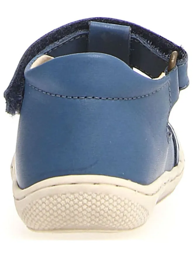 Naturino Sandalen^Leder-Halbsandalen "Langen" in Blau