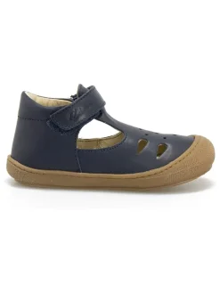 Naturino Sandalen^Leder-Halbsandalen "Mag" in Dunkelblau