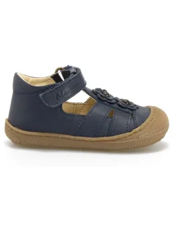 Naturino Sandalen^Leder-Halbsandalen "Maggy" in Dunkelblau