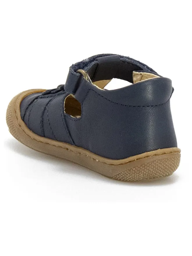 Naturino Sandalen^Leder-Halbsandalen "Maggy" in Dunkelblau