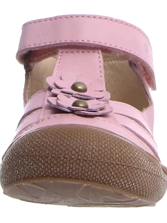 Leder-Halbsandalen "Maggy" in Rosa>Naturino Clearance