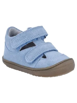 Leder-Halbsandalen "Maxi" in Blau>Richter Shoes Clearance