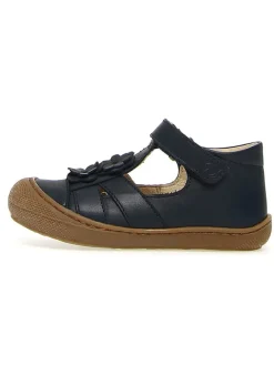 Leder-Halbsandalen "Meggy" in Dunkelblau>Naturino New