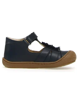 Leder-Halbsandalen "Meggy" in Dunkelblau>Naturino New