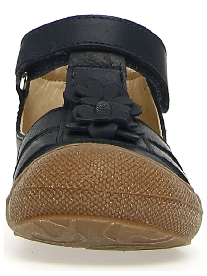 Leder-Halbsandalen "Meggy" in Dunkelblau>Naturino New