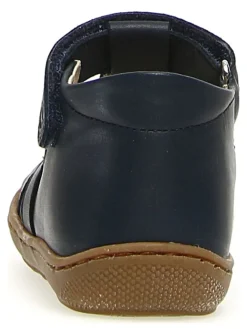 Leder-Halbsandalen 