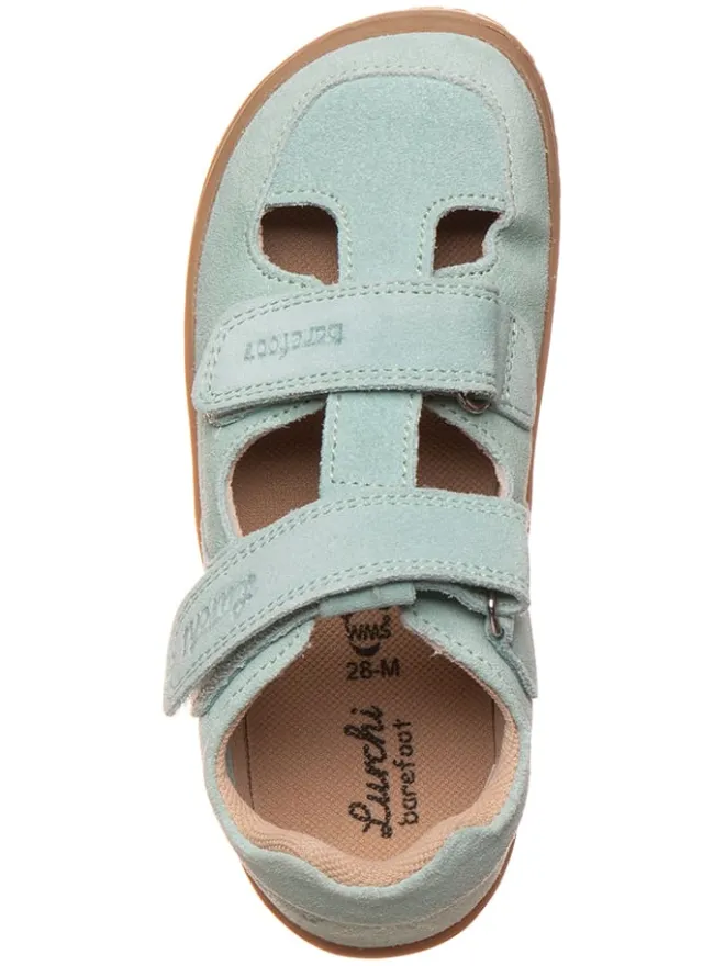 Leder-Halbsandalen "Nando" in Hellblau>Lurchi Hot