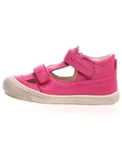 Naturino Sandalen^Leder-Halbsandalen "Puffy" in Pink