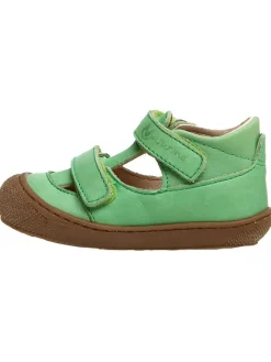 Leder-Halbsandalen 