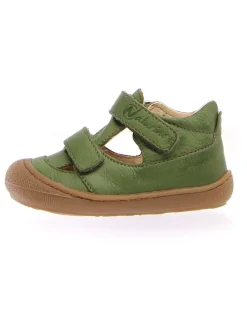 Leder-Halbsandalen "Puffy" in Grün>Naturino Online