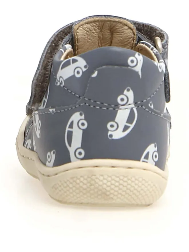 Leder-Halbsandalen "Puffy" in Dunkelblau>Naturino Sale