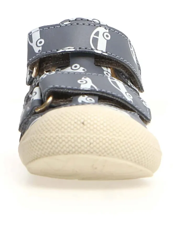 Leder-Halbsandalen "Puffy" in Dunkelblau>Naturino Sale