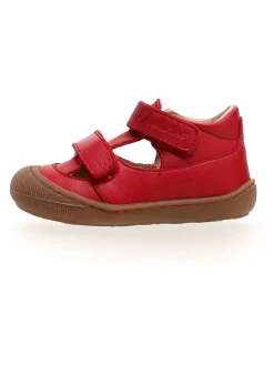 Naturino Sandalen|Sandalen·Halbsandalen^Leder-Halbsandalen "Puffy" in Rot