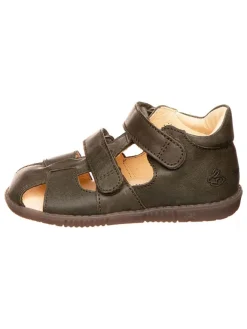 Bundgaard Sandalen|Sandalen·Halbsandalen^Leder-Halbsandalen "Ranjo II" in Khaki