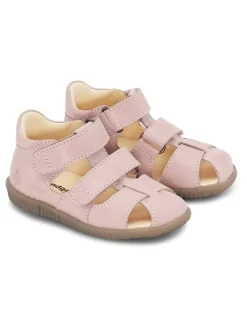 Leder-Halbsandalen "Ranjo" in Rosa>Bundgaard Outlet