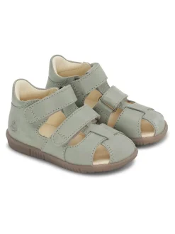 Leder-Halbsandalen "Ranjo" in Grün>Bundgaard Sale