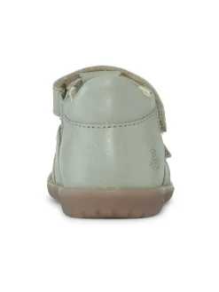 Leder-Halbsandalen 
