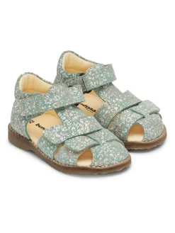 Bundgaard Sandalen^Leder-Halbsandalen "Samir" in Grün