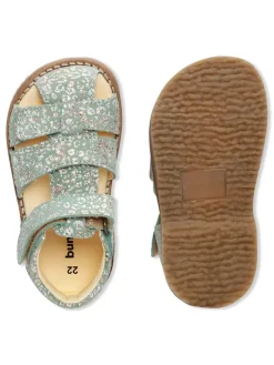 Bundgaard Sandalen^Leder-Halbsandalen "Samir" in Grün