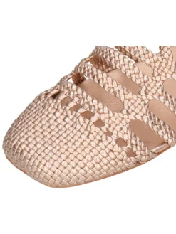 Leder-Halbsandalen 
