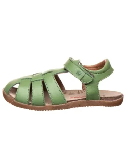 Naturino Sandalen·Halbsandalen|Sandalen^Leder-Halbsandalen "Scout" in Khaki