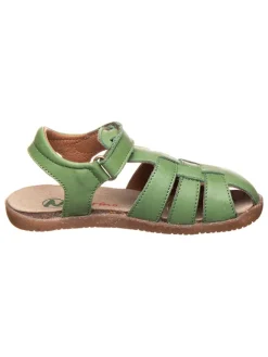 Naturino Sandalen·Halbsandalen|Sandalen^Leder-Halbsandalen "Scout" in Khaki