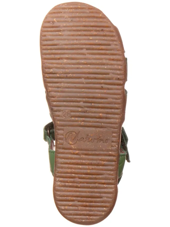 Naturino Sandalen·Halbsandalen|Sandalen^Leder-Halbsandalen "Scout" in Khaki