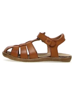 Naturino Sandalen|Sandalen·Halbsandalen^Leder-Halbsandalen "Scout" in Braun
