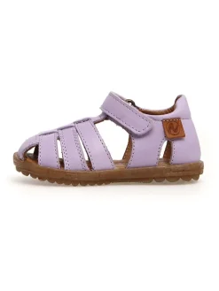 Leder-Halbsandalen "See" in Lila>Naturino Clearance