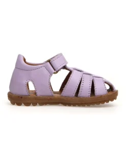 Leder-Halbsandalen 