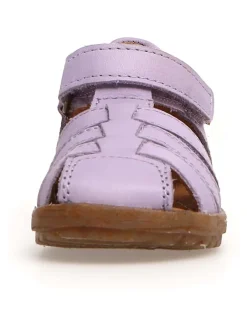Leder-Halbsandalen 