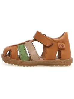 Leder-Halbsandalen "See" in Hellbraun>Naturino Hot
