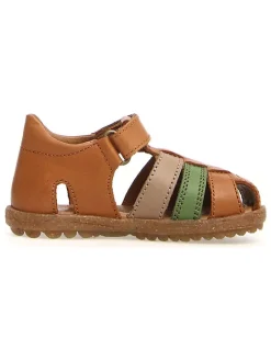 Leder-Halbsandalen "See" in Hellbraun>Naturino Hot