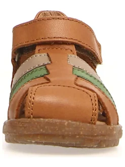 Leder-Halbsandalen 