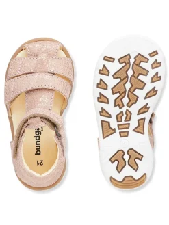 Leder-Halbsandalen "Sofus" in Rosa>Bundgaard Hot