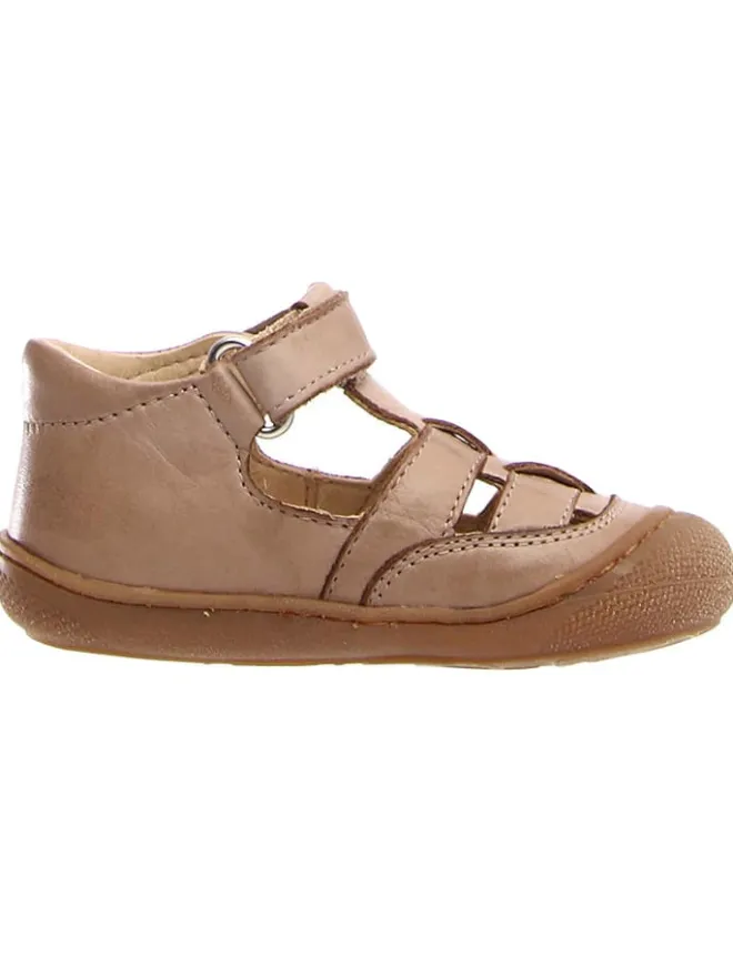 Leder-Halbsandalen "Wad" in Beige>Naturino New