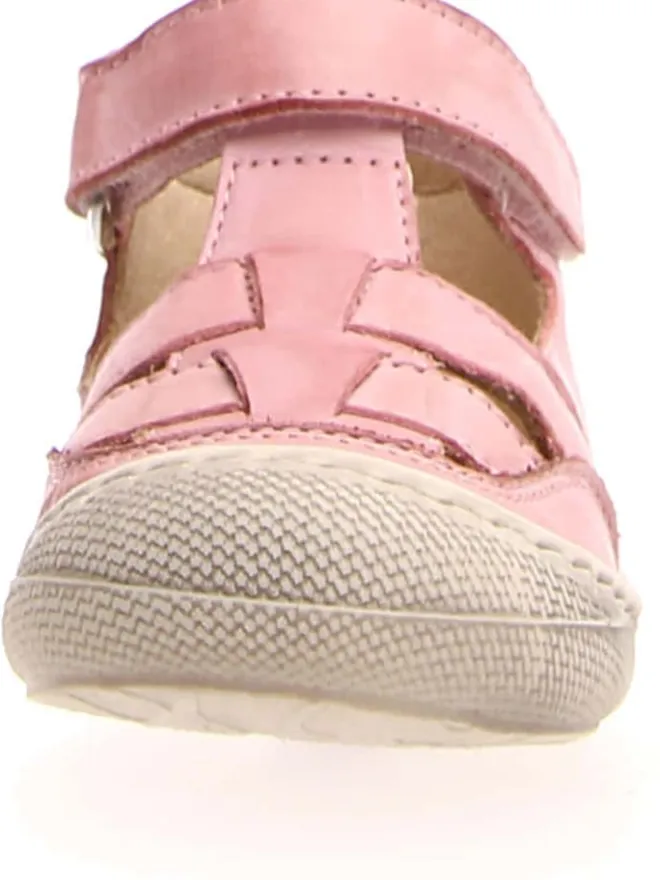 Naturino Sandalen·Halbsandalen|Sandalen^Leder-Halbsandalen "Wad" in Rosa