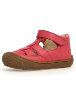 Naturino Sandalen^Leder-Halbsandalen "Wad" in Pink