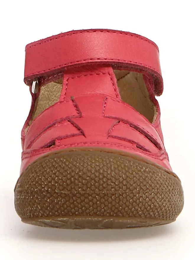 Naturino Sandalen^Leder-Halbsandalen "Wad" in Pink