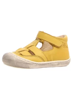 Leder-Halbsandalen "Wad" in Gelb>Naturino Clearance