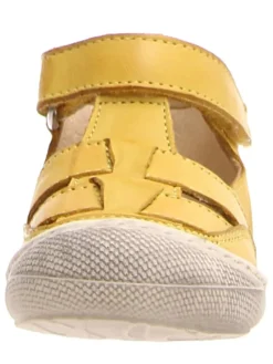 Leder-Halbsandalen "Wad" in Gelb>Naturino Clearance