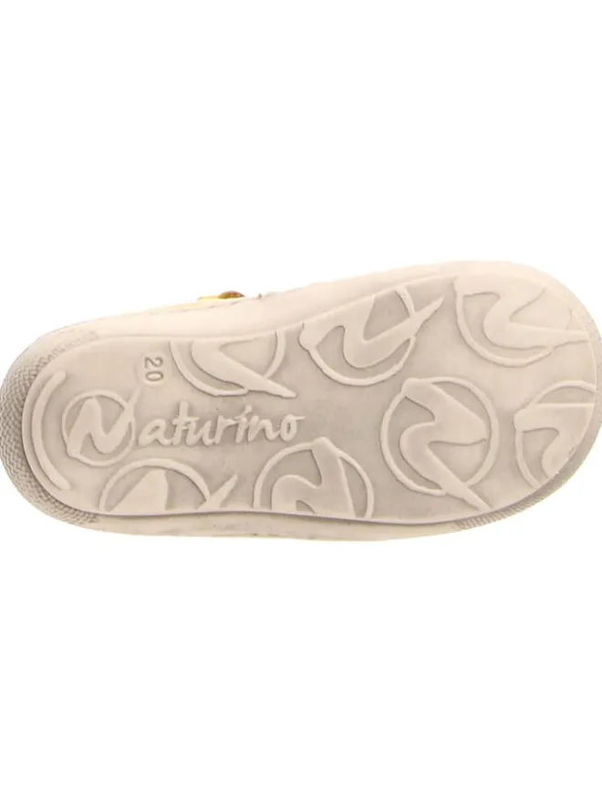 Leder-Halbsandalen "Wad" in Gelb>Naturino Clearance