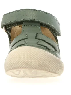 Leder-Halbsandalen 