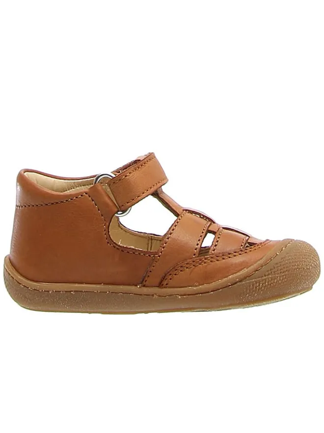 Leder-Halbsandalen "Wad" in Hellbraun>Naturino Hot
