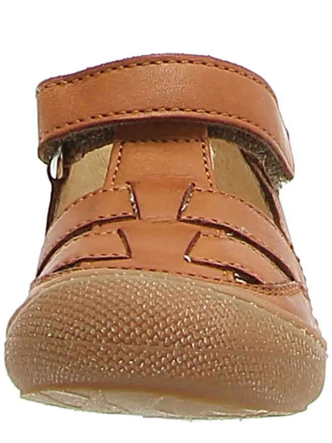 Leder-Halbsandalen "Wad" in Hellbraun>Naturino Hot