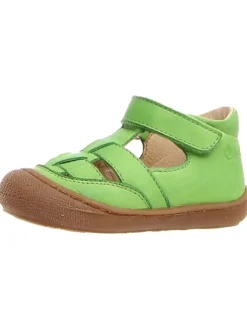 Naturino Sandalen^Leder-Halbsandalen "Wad" in Grün
