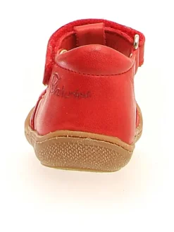 Leder-Halbsandalen 