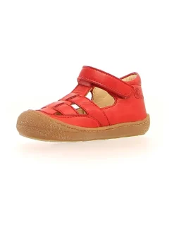 Leder-Halbsandalen 