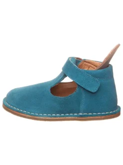 lamino Halbschuhe|Ballerinas^Leder-Halbschuhe in Blau